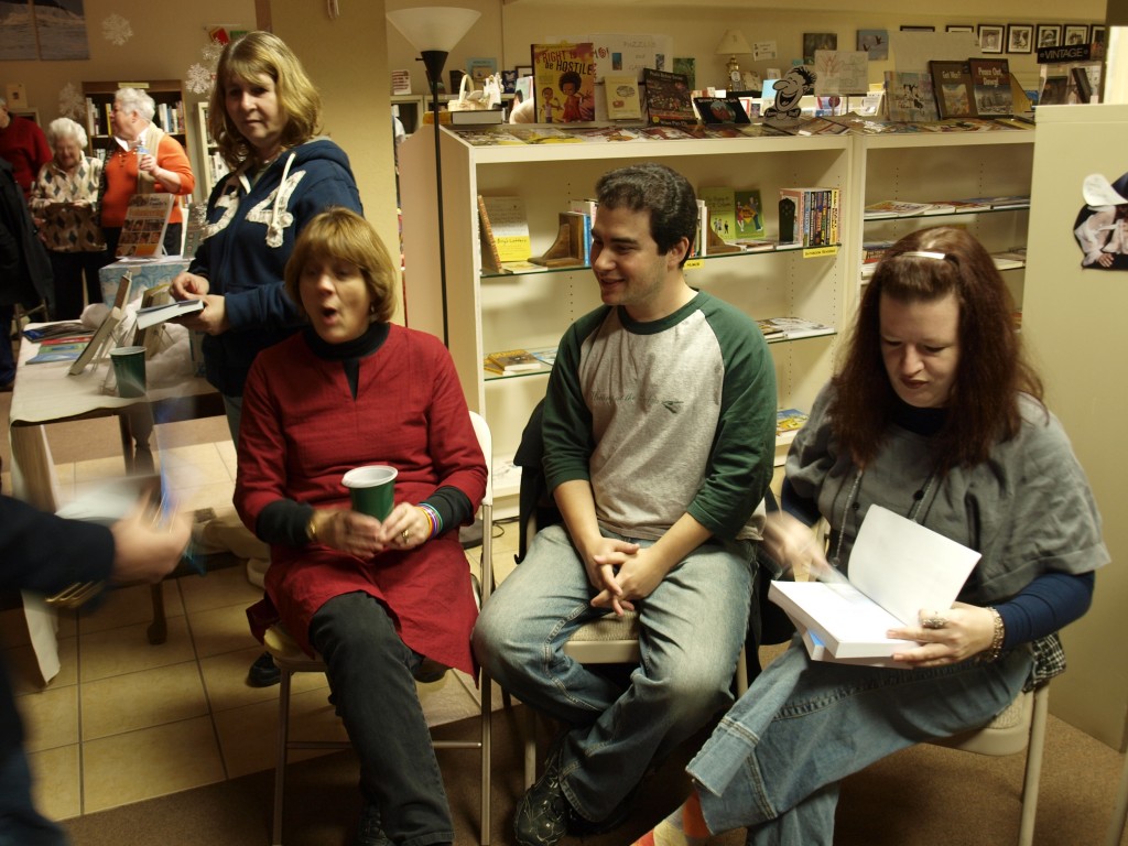 Jeannie, Lori, Jesse, and Colleen Jeannie Kirchen, Loraine J. Hudson, Jesse Goldberg-Strassler, and Colleen Nye-Shunk