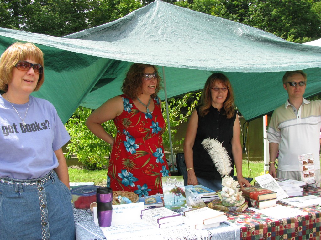 Island Art Fair We sold 20 copies of Small Towns this day!