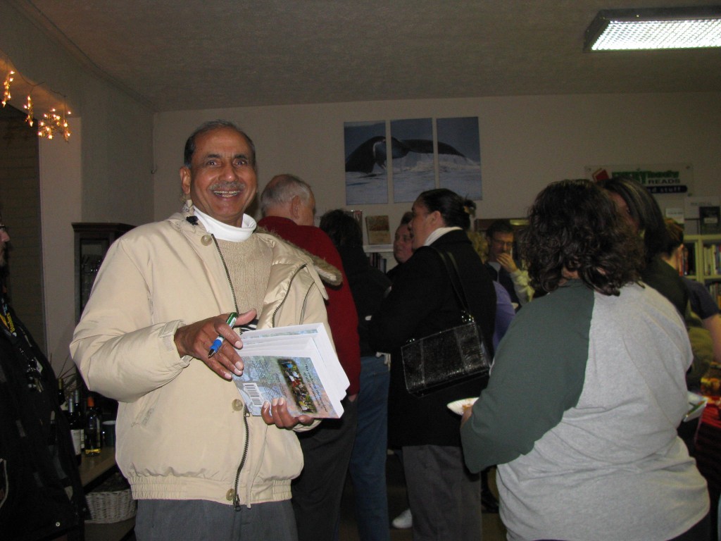 Abe Abe Khan (and others milling about)